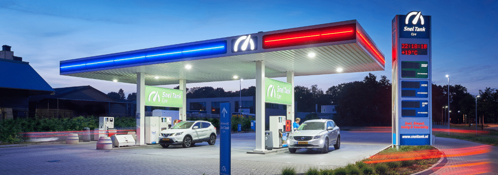 Tankstation verhuren